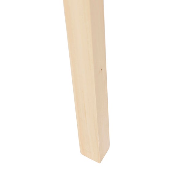 Bein eines Möbels aus Holz