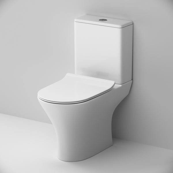 Stand-WC mit Spülkasten