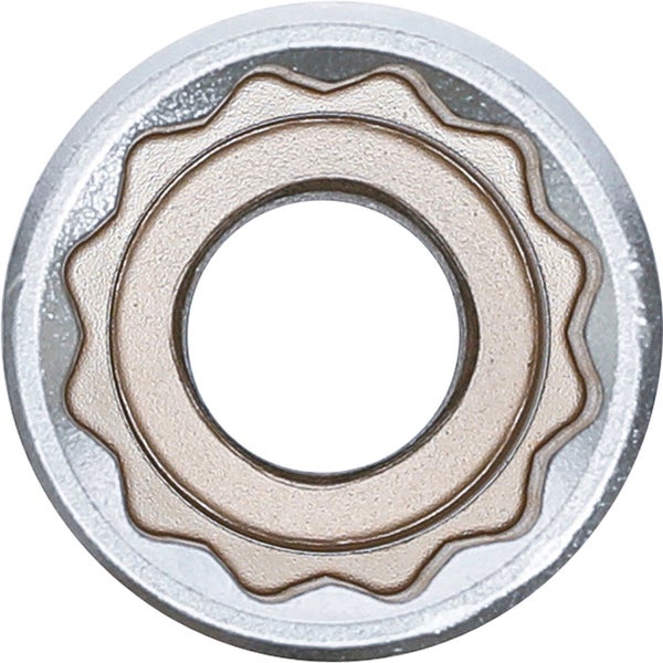 BGS Steckschlüssel-Einsatz Zwölfkant tief Antrieb Innenvierkant 12,5 mm (1/2) SW 20 mm - 9359