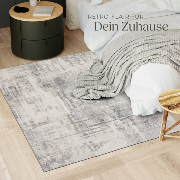 Vintage Designer Teppich tectake rutschfeste Unterseite verschiedene Größen 120 x 170 cm