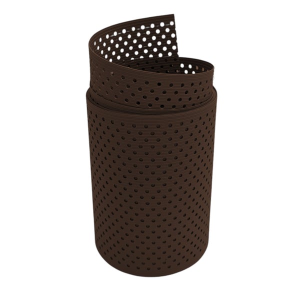 Drahtgeflechtrolle mit Löchern