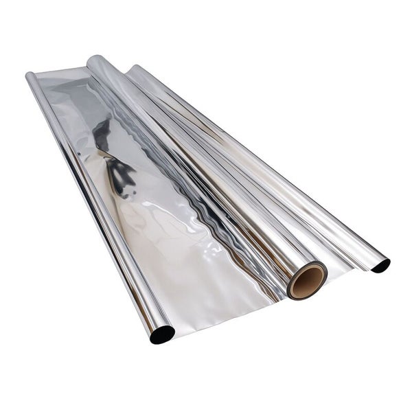 Glänzende Reflektionsfolie Mylar – 50 Mikron dick, 100 x 1,4 m – Lichtverstärkend & langlebig