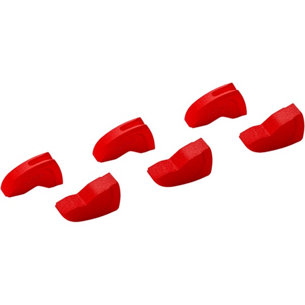 Sechs INDEX Spreizer aus Kunststoff