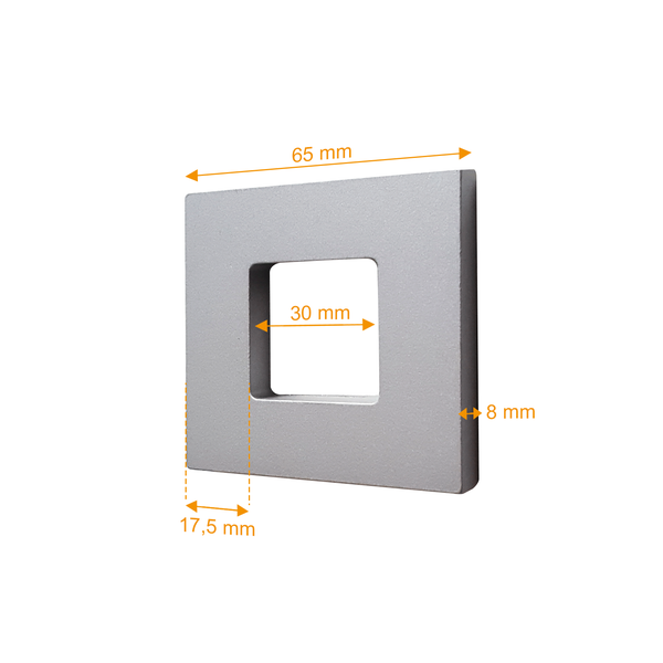 Tür Schiebetür Komplettset Glas Blockstreifen 880x2035 Zimmertür Glasschiebetür Schiebetürsystem -  Quadratgriff