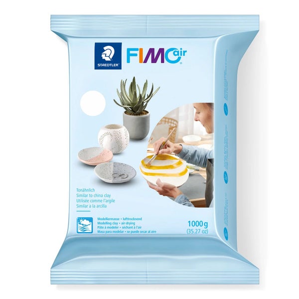 STAEDTLER Modelliermasse FIMO® air weiß 1000g