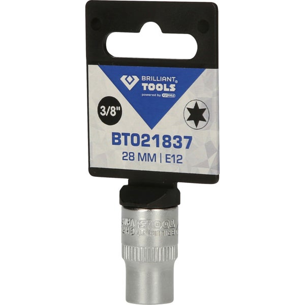 BRILLIANT TOOLS 3/8 Torx-E-Stecknuss E12 - BT021837