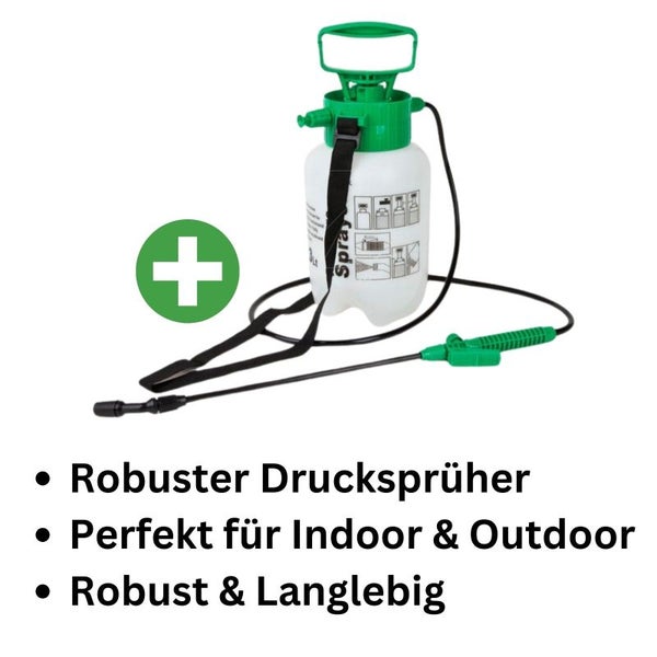 Druck-Sprühflasche 8 Liter für Pflanzen & Haushalt – robustes Design, vielseitig einsetzbar für Garten, Reinigung & Pflege