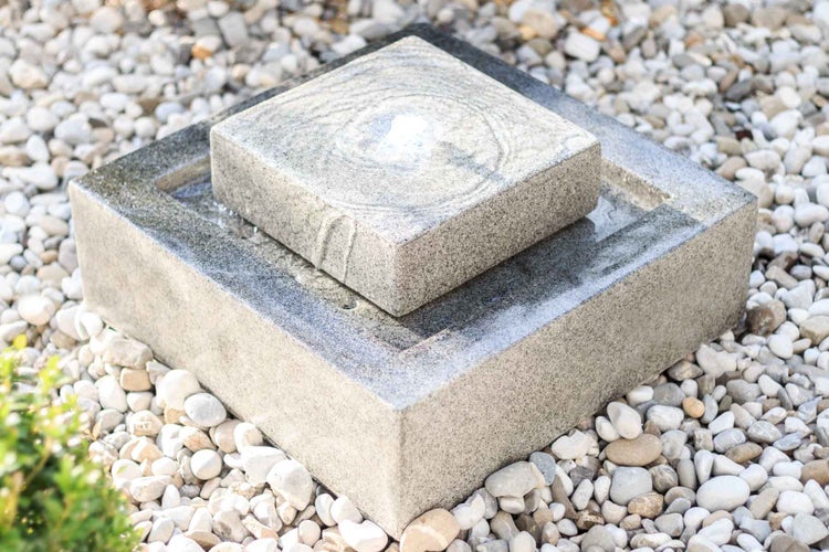 Gartenbrunnen Springbrunnen Brunnen FoScala 48x48x23 cm 10770