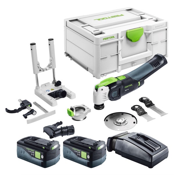 Festool Akku-Multitool Set mit Zubehör und Systainer