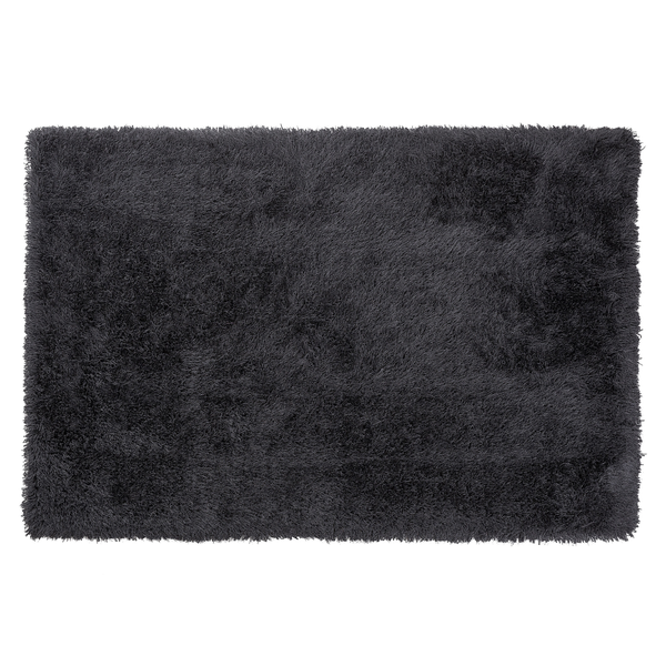 Zottelteppich CIDE Schwarz 140 x 200 cm
