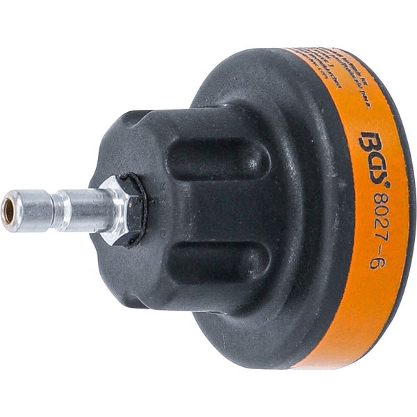 Technische Zeichnung einer Nivellierfuß-Komponente mit Größenangaben