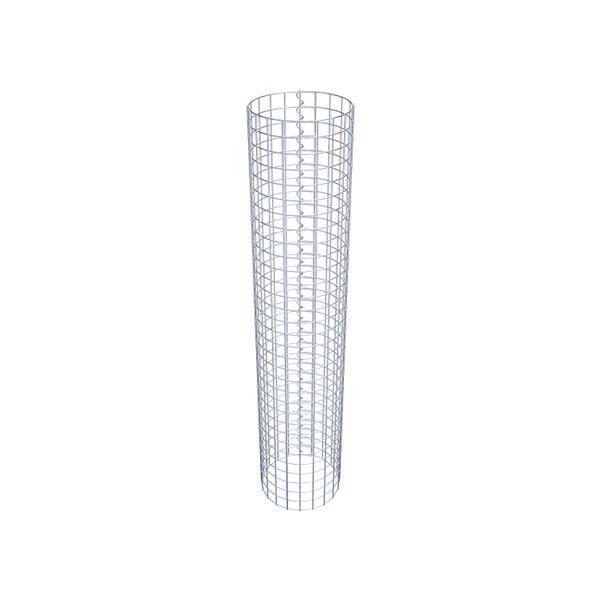 Gabionensäule Durchmesser 32 cm MW 5 x 5 cm rund - Höhe: 160 cm