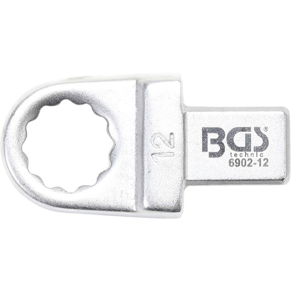 BGS Einsteck-Ringschlüssel 12 mm Aufnahme 9 x 12 mm - 6902-12