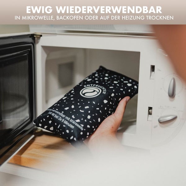 Naturbummler ® Luftentfeuchter XL 1kg [Wiederverwendbar & Effektiv]