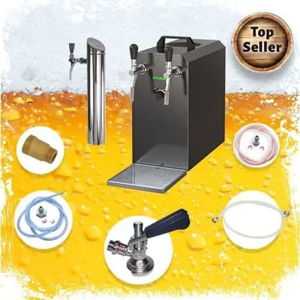 Bierzapfanlage mit Zubehör und Top Seller Siegel
