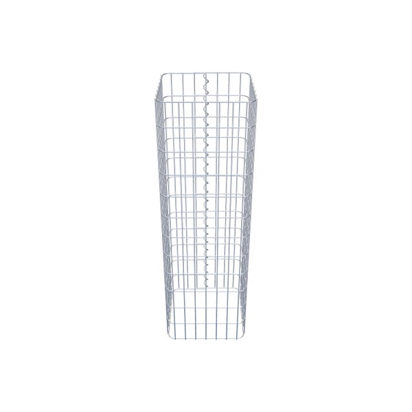 Gabionensäule 37 x 37 cm, MW 5 x 10 cm eckig - Höhe: 1,20 m
