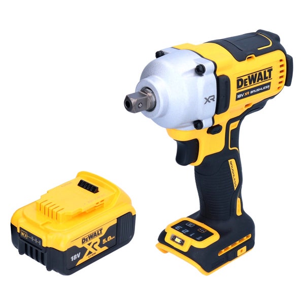DeWalt Akku-Schlagschrauber 18 Volt XR Brushless inklusive 5,0 Amperestunden Akku.