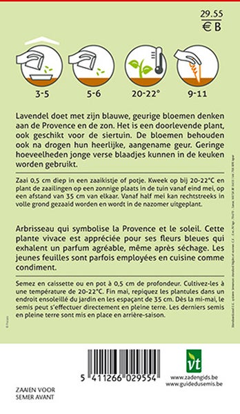 Hinweise zur Aussaat von Lavendel