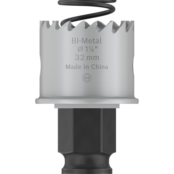 Bimetall Lochsäge mit 32 Millimeter Durchmesser