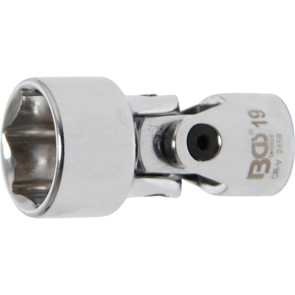 BGS Kardangelenk-Einsatz Sechskant Antrieb Innenvierkant 10 mm (3/8) SW 19 mm - 2459