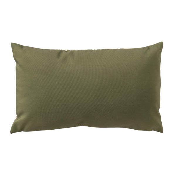 Samuel Outdoor Kissen - 30x50 cm Grün - Mit Reißverschluss