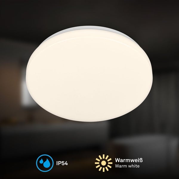 LED Deckenlampe Deckenleuchte Wohnzimmer IP54 Warmweiß Schlafzimmer