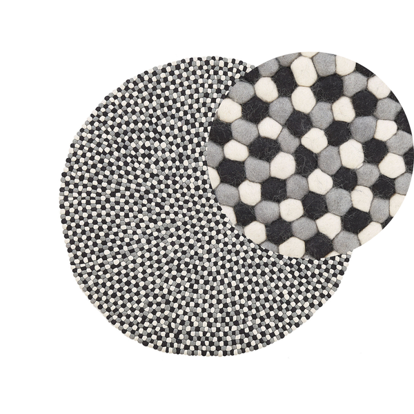 Teppich PENEK Bunt ø 140 cm Wolle