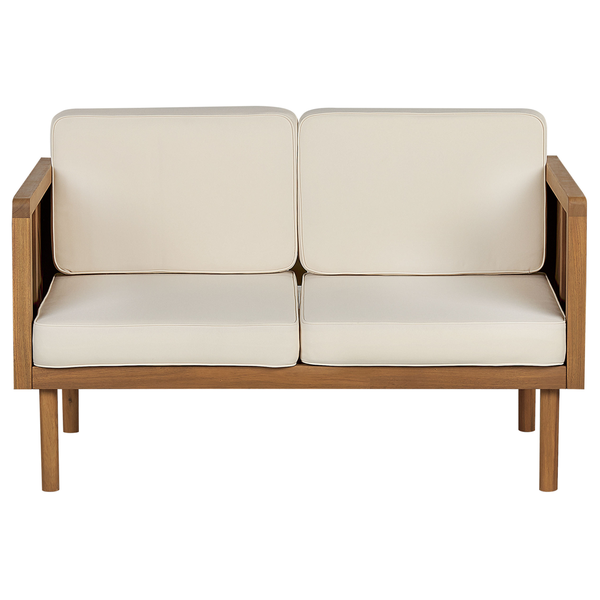 Gartensofa 2-Sitzer BARATTI Akazienholz Braun