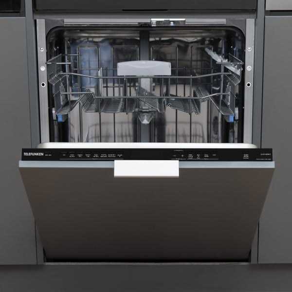 Telefunken Geschirrspüler vollintegriert Einbauspülmaschine 60cm 12 Gedecke 9 Programme AquaStop G-EV-6014-C