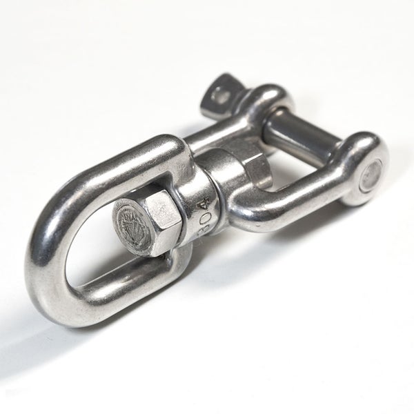 AMANKA 420kg Hängesessel Drehwirbel 10x125mm Edelstahl Swivel Hängestuhl Befestigung Boxsack Aufhängung Schraubgewinde