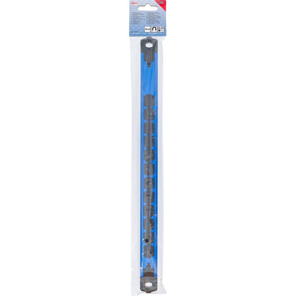 BGS Halteschiene für 12 Steckschlüssel-Einsätze magnetisch für Antrieb 6,3 mm (1/4) - 74549