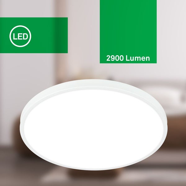 LED Deckenlampe Deckenleuchte Wohnzimmer Energieeffizienz A Neutralweiß