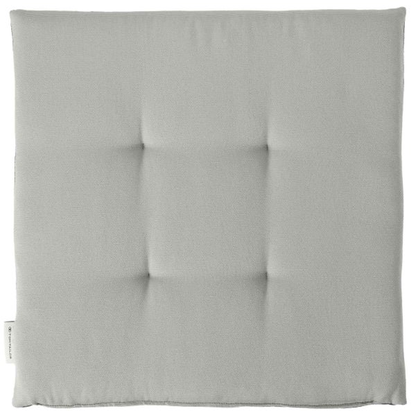 2er-Set Wendes Sitzkissen DOVE CHAIRPAD Grau 40 x 40 cm