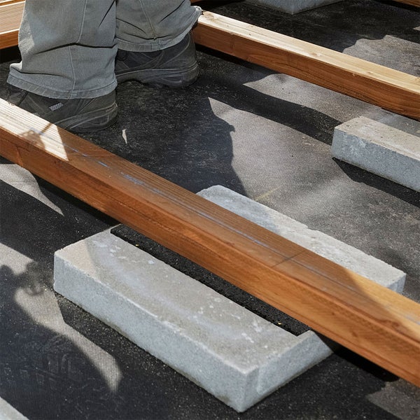 FLOORDIREKT Terassenpad - zum Bautenschutz -  Rolle - 8 cm Breite - 10 m Länge