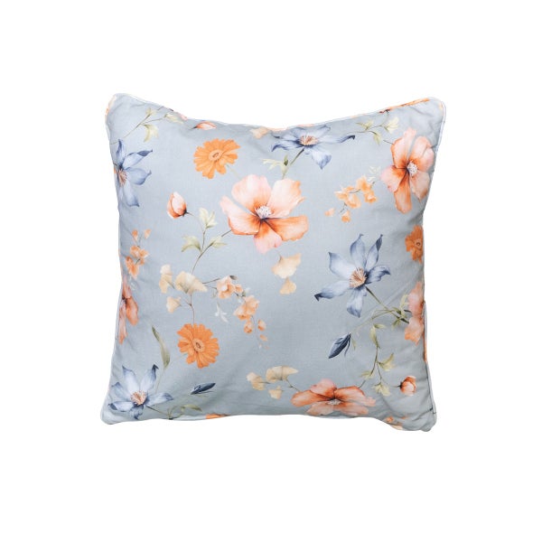 Dekokissen Florina blau - Ca. 50x50 cm - 4er-Set