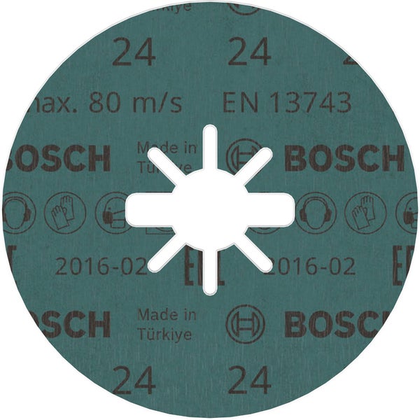 Bosch Schleifscheibe mit Herstellerlogo