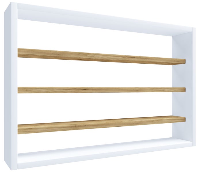 Holz Wandregal Gewürzregal Regal Küche Esaldi M