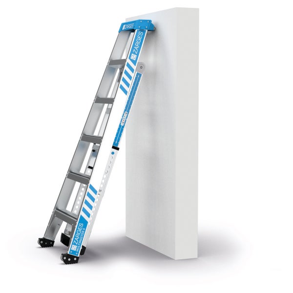 Zarges Logo Leiter an Wand