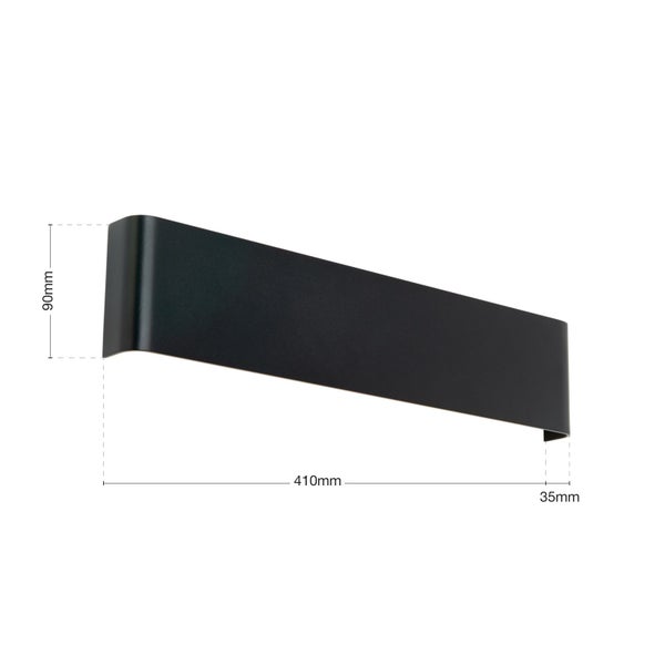 Dachrandprofil, 410 mm breit