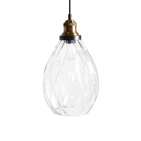 Hängeleuchte COOSA Glas Transparent
