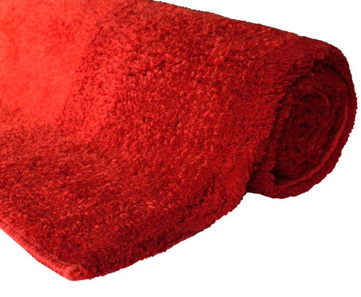 Dyckhoff Badteppich Colori rot, 70 x 120 cm