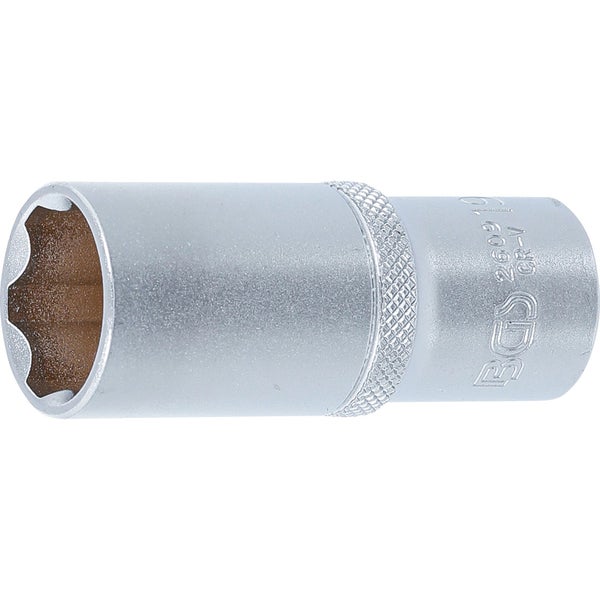 BGS Steckschlüssel-Einsatz Super Lock tief Antrieb Innenvierkant 10 mm (3/8) SW 19 mm - 2609