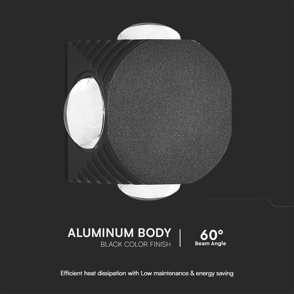 Aluminiumgehäuse mit 60-Grad-Abstrahlwinkel