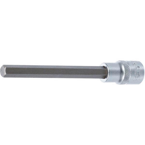 BGS Bit-Einsatz Länge 140 mm Antrieb Innenvierkant 12,5 mm (1/2) Innensechskant 10 mm - 5184-H10