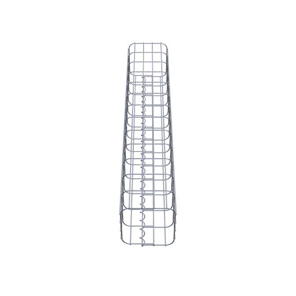 Gabionensäule 22 x 22 cm, MW 5 x 10 cm eckig - Höhe: 1,30 m