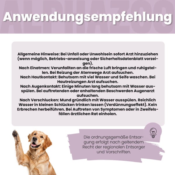 alphazoo MilbHunter Milbenspray für Hunde 250ml