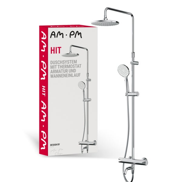 AM.PM Duschsäule inkl. Thermostat F07PA500 Spike