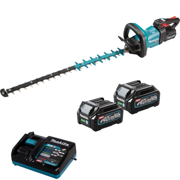 Makita UH005GD201 Akku-Heckenschere 75 cm 40V max. / 2x 2,5 Ah Akku + Ladegerät