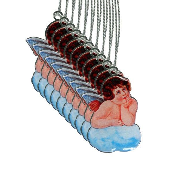 Mehrere Engel Anhänger mit Kette