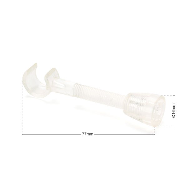 Orion Lightstyle Halterung für Lampenrohre Transparent